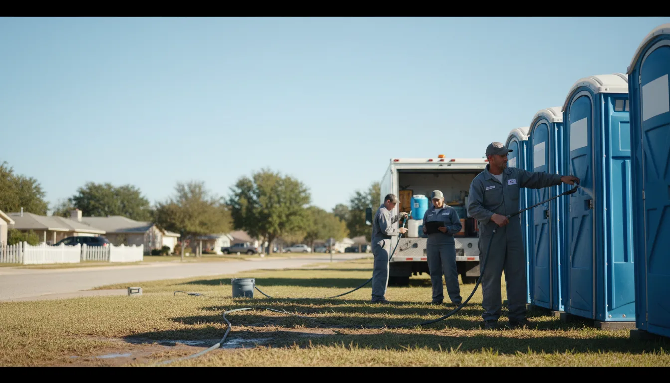 Long-Term Portable Toilet Rental in Virginia, IL near me